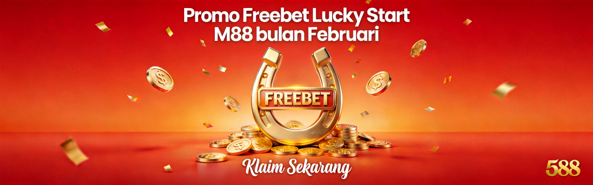 Promo Freebet Lucky Start M88 bulan Februari